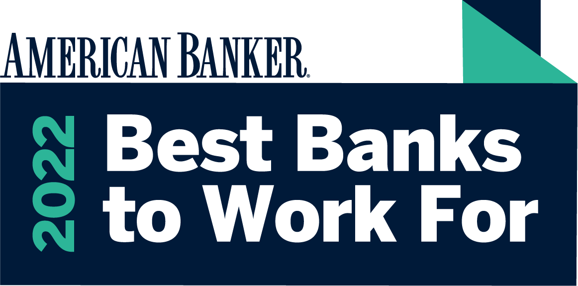 Ranked 2021 Best Banks to Work For by American Banker